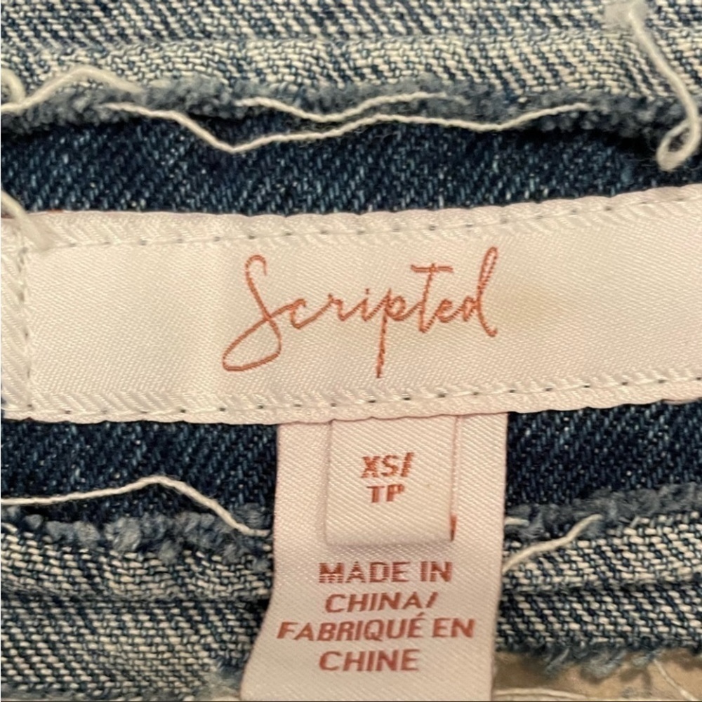 Scripted Embellished Jacket Size XS - Picture 5 of 5